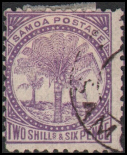 Самоа #19h б/у - Изображение 1 из 1