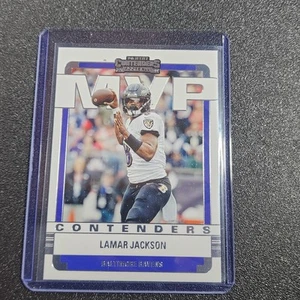 2022 Panini Contenders - Mvp Contenders Lamar Jackson #MVP-LJA - Picture 1 of 2