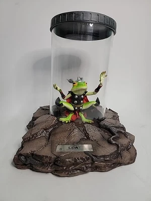 Beast Kingdom Master Craf Marvel Loki Frog of Thunder 真人尺寸雕像(开箱) — 第 1/4 张图片