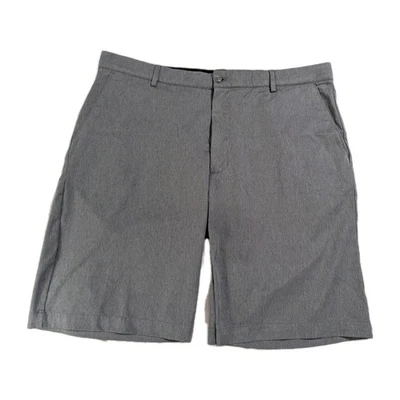 Pantalones Cortos para Caminar de Golf Greg Norman Para Hombre Gris Bolsillos Alterados en Cintura 9" Entrepierna Foto 1 de 4
