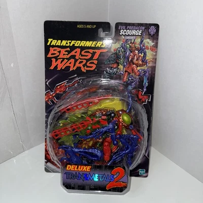 Transformers Beast Wars Transmetals Scourge 1999 Kenner - Image 1 of 4