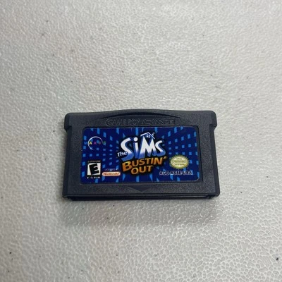 The Sims Bustin' Out (Nintendo Gameboy Boy Advance GBA) Cartridge Only - Image 1 of 3