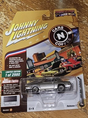 Johnny Lightning Cars n Coffee 1984 OLDS CUTLASS Die Cast 1:64 - Image 1 of 4