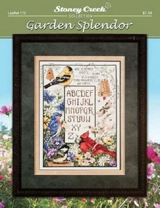Garden Splendor LFT170 by Stoney Creek cross stitch pattern - Picture 1 of 1