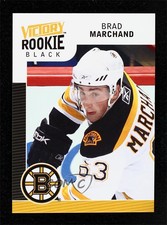 2009-10 Upper Deck Victory Rookie Black Brad Marchand #302 Rookie RC