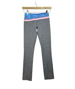Ivivva Leggings Pants Stretch Gray Athletic Performance Girls Size 12 - Picture 1 of 11