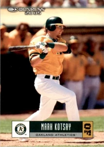 2005 Donruss Mark Kotsay . Oakland Athletics #287 - Picture 1 of 2