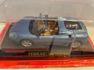 FABBRI FERRARI 360 SPIDER BLEU au 1/43° - Imagen 1 de 4
