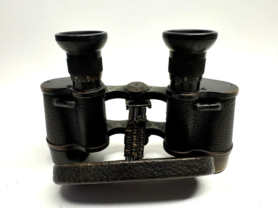 Vintage Carl Zeiss Jena D.F. 6x30 Binoculars Austrian Hungarian 1918 - image 1 of 4
