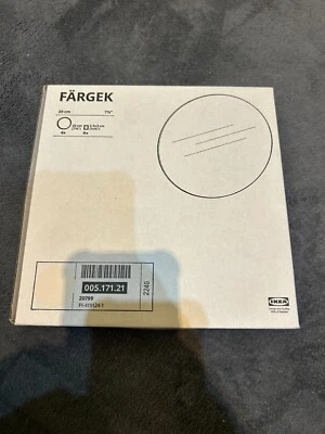 IKEA FARGEK Decorative Wall Mirror White 20cm 7 7/8 " FÄRGEK 005.171.21 (4 PACK) - Image 1 of 2