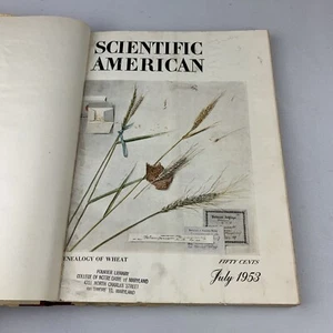 Scientific American Magazine July-Sept 1953 / Bound Book All 3 In One - Picture 1 of 9