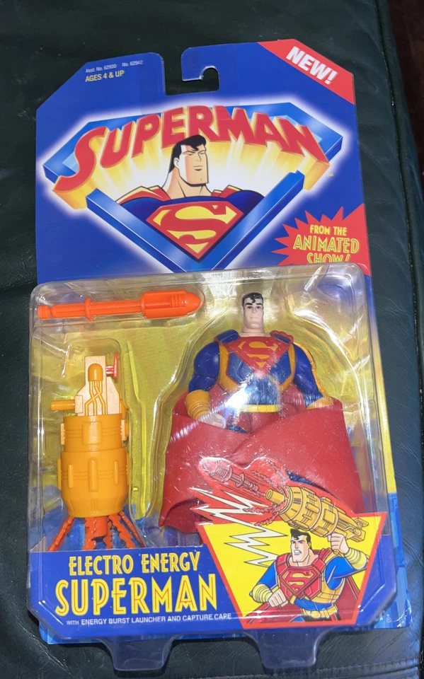 Electro Energy Superman 5 Inch Figure Kenner 1996