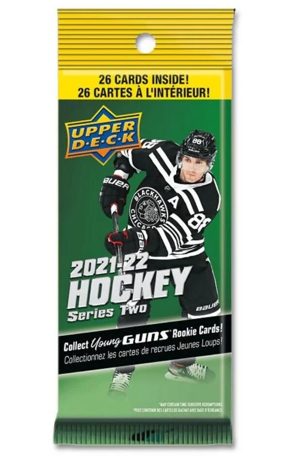 Upper Deck 2021-22 NHL Series Two Hockey Fat Pack (Retail)