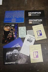 Olympus OM 10 Istruzioni Manuale d'uso Guida Fotocamera zuiko lenses garanzia