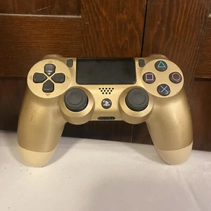 Playstation 4 PS4 DualShock Wireless Controller CUH-ZCT2U Gold - Picture 1 of 7