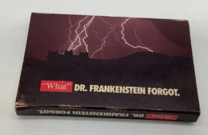 Rare WHAT DR. FRANKENSTEIN FORGOT Cassette CHIROPRACTOR Promo TAPE 1999 - Imagen 1 de 6