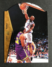 1994-95 UPPER DECK SP CHRIS WEBBER DIE-CUT PARALLEL #D161, BULLETS HOF