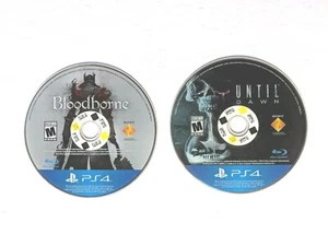 PS4 Until Dawn & Bloodborne Sony PlayStation 4 DISCS ONLY Ships 🆓 - Picture 1 of 6