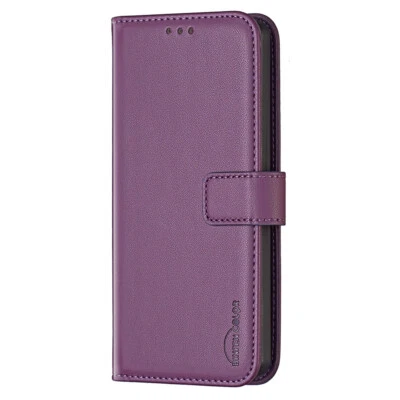 Funda tipo billetera de cuero magnético abatible para tarjetas para Samsung Galaxy S25 S24 S23 S22 S21S20 Foto 1 de 4