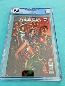 Grimm Fairy Tales - Realm War: Age of Darkness #1 - Scott Campbell CGC 9.8 - Picture 1 of 2