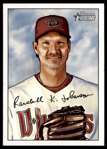 2007 Bowman Heritage Randy Johnson #9