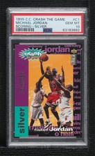 1995-96 Collector's Choice Silver Michael Jordan (vs Knicks) PSA 10 GEM MT HOF