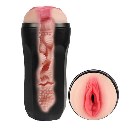 Male Masturbator Pocket Pussy Blowjob HandsFree Masturbators Sex Toys Lubricants - Image 1 of 4