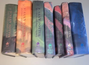 Harry Potter 1-7 Complete Hardcover Book Set with Dust Jackets - Bild 1 von 6