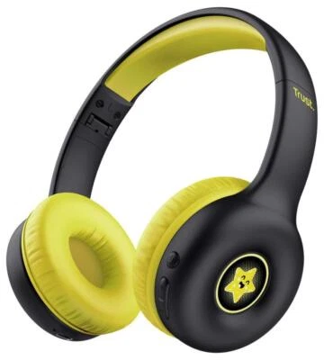 Nouna Bluetooth Inalámbrico Niños Auriculares, Negro - 25405 - Imagen 1 de 4