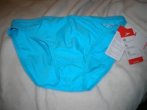 SPEEDO SOLAR POWERFLEX ECO - 1" ON THE HIP - "AQUA/BLUE" - SIZE 36 - NWT!! - Picture 1 of 3