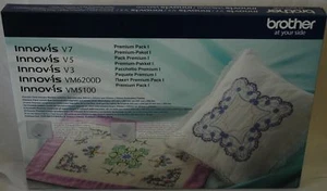 Brother Innovis  Premium Pack 1 V3 V5 V7 Embroidery Sewing Machine UGKV1 - Picture 1 of 1