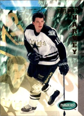 1995-96 Parkhurst International #62 Todd Harvey DALLAS STARS - Image 1 of 2