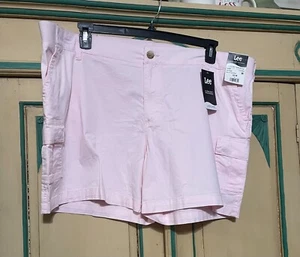 Neu mit Etikett Lee Cargo-Shorts weicher Bund pink & verfügbar 20 22 1X 2X KOSTENLOSER VERSAND - Bild 1 von 41
