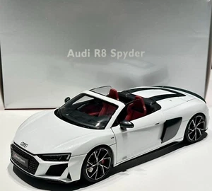 1/18 Audi R8 V10 Spider Metallic weiß von Kengfai / Autoart Minichamps Kyosho - Bild 1 von 15