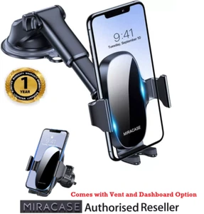 360° Car Phone Holder Windscreen Dashboard Suction Mount Stand For Universal - Picture 1 of 16