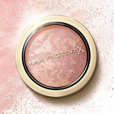 Max Factor Creme Puff Blusher Alluring Rose 25,Pressed Powder,1.5 g,Free Deli 🚚 - Image 1 of 4