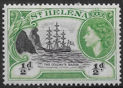 ST. HELENA 140 (SG153) - Queen Elizabeth II "Colonial Badge"MNH, 🔥🔥 SHIP - Image 1 of 2
