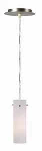 Lite Source LS-19112PS/FRO Credence Pendant Polished Steel - Picture 1 of 1