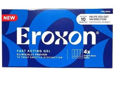 EROXON STIMGEL 4 Single Dose Tubes Fast Acting Gel Exp 05/26 NIB Fast Shipping - Image 1 of 2