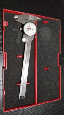 Starrett No. 120-6" dial caliper stainless steel - Made in the U.S.A. - Image 1 of 3