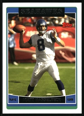 2006 Topps #213 Matt Hasselbeck Seattle Seahawks - Image 1 of 2