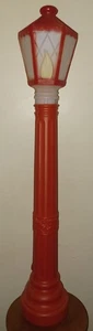 De colección 1969 Imperio Iluminado Navidad Linterna Poste Lámpara Vela 39"H Molde Soplado - Imagen 1 de 15