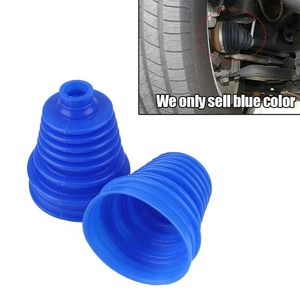 4x Silicone CV Constant-velocity Dust Cover Joint Boot Drive Shaft Kit Universal - Picture 1 of 9