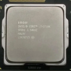 Procesador CPU Intel Cores i7-2700K 3,5 GHz SR0DG 4 núcleos 8M caché LGA 1155 - Imagen 1 de 1