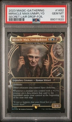 Miracle Max - Princess Bride Secret Lair Drop Series Foil MTG Magic - PSA 10 - Image 1 of 2