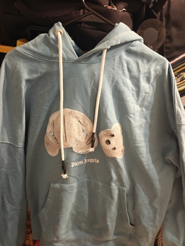 Felpa con cappuccio Palm Angels Kill The Bear RARA TAGLIA XLARGE