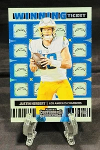 2022 Panini Contenders JUSTIN HERBERT Winning Ticket #57/99 - Picture 1 of 2