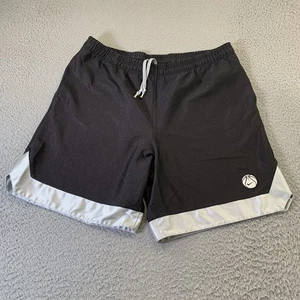 Pantalones Cortos de Baloncesto Nike Para Hombre XL Negro Rayas Cordón Y2K Hooper Malla 9" Entrepierna - Imagen 1 de 10