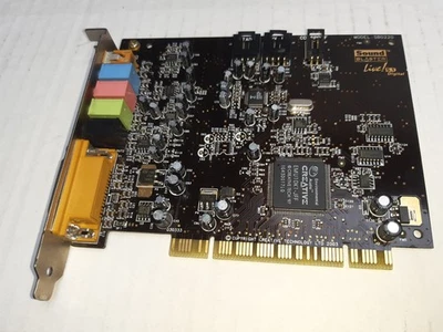 CREATIVE SB0220 SOUNDBLASTER LIVE! 5.1 DIGITAL SOUND CARD Free Shipping ✈️🆓🚚👍 - Image 1 of 4