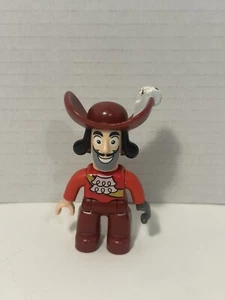 Lego Duplo Disney Captain Hook Pirate MiniFigure Character Jake Neverland Fig - Picture 1 of 4